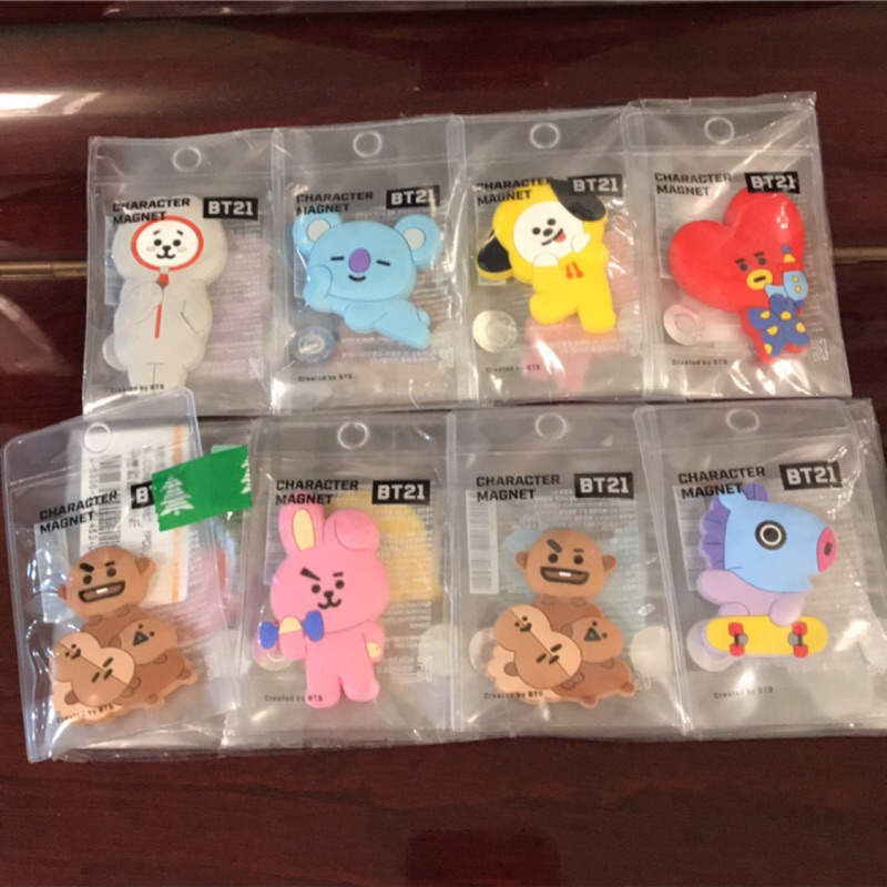 現貨 BT21 磁鐵 Shooky