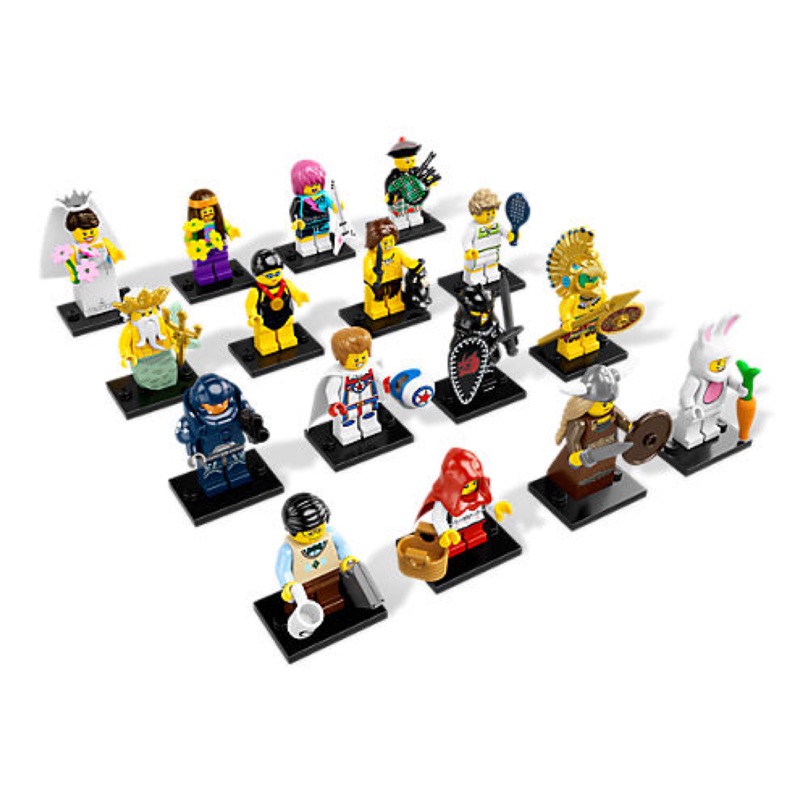 ®️樂高 LEGO®︎ 8831 minifigures 7代   全套16隻 全新未拆封 現貨供應