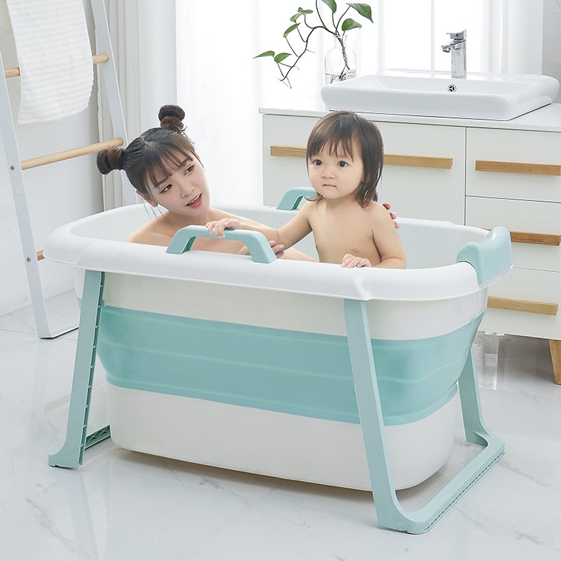 推薦泡澡桶大人折疊浴缸加厚浴桶家用浴盆成人洗澡桶全身洗澡盆神器可 蝦皮購物