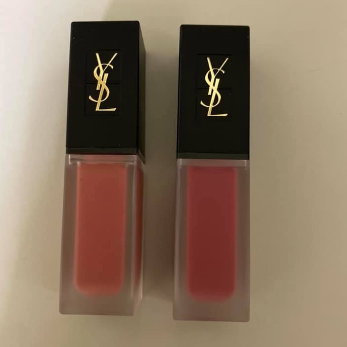 YSL 聖羅蘭 時尚印記雪絨唇釉 204/ 216/ 213(限量色)