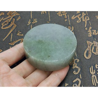 【禾賢行】翡翠A貨.緬甸玉.冰糯種手鐲心(已拋光).19051518
