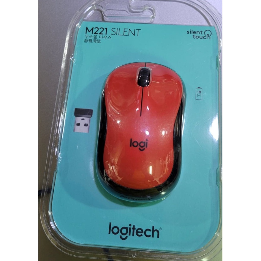 點子電腦☆北投@ Logitech 羅技 M221  無線靜音滑鼠  目前剩黑灰色款☆ 490元