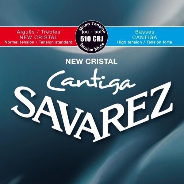 Savarez 古典吉他弦 510CRJ New Cristal Cantiga 混合張力- 【他,在旅行】
