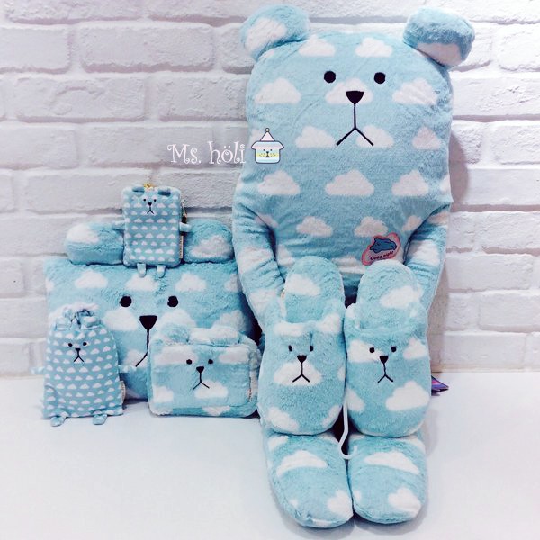 Craftholic ☃ 雲朵熊熊 L SLOTH 大抱枕 L號 大娃娃 房子貓咪 嬰兒彌月禮物 生日禮物 日本代購玩具