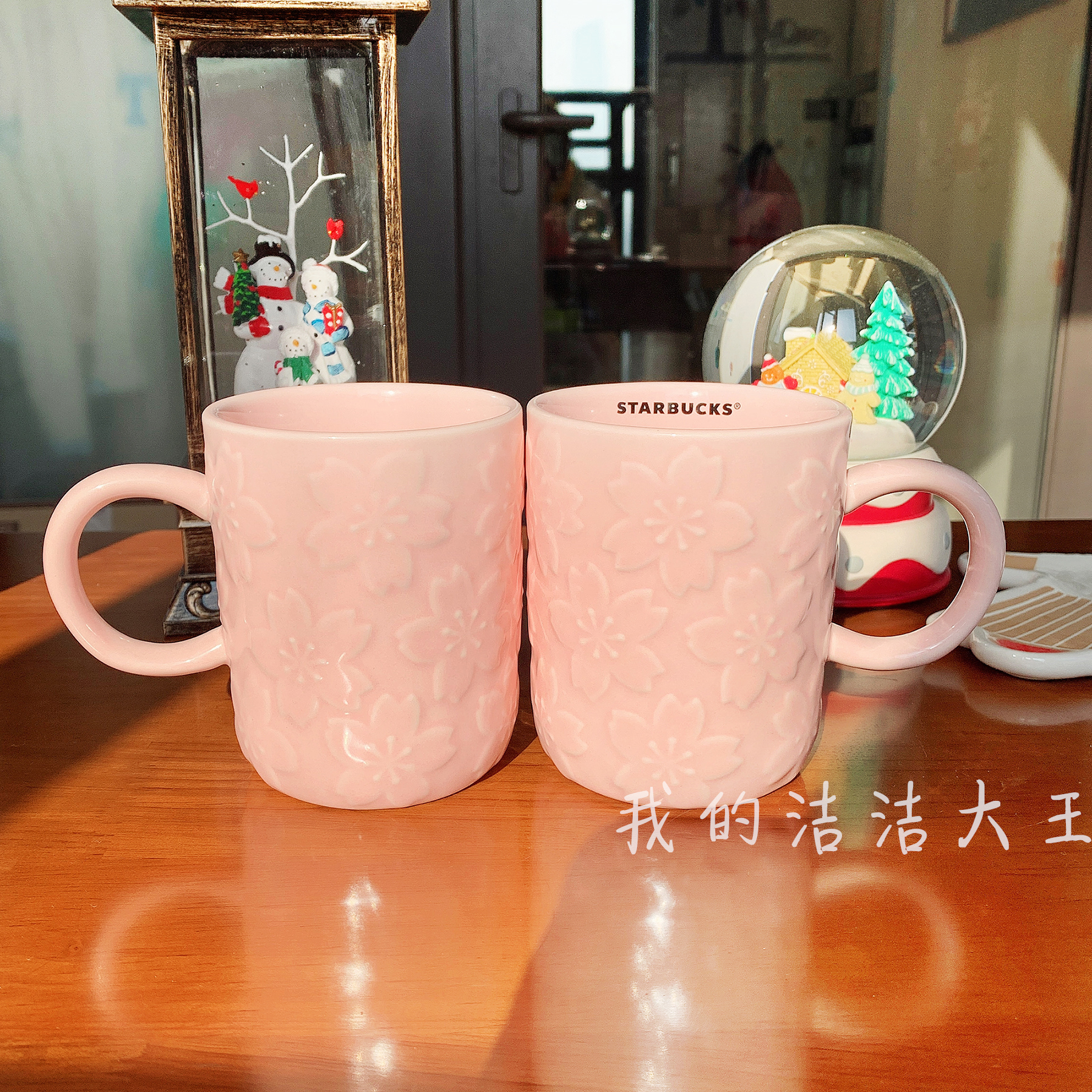 星巴克杯子櫻花系列馬克杯帶蓋馬克杯隨行杯櫻花盃 蝦皮購物