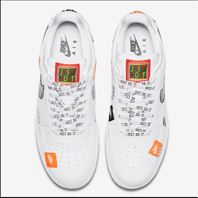 nike air force 1 low just do it black