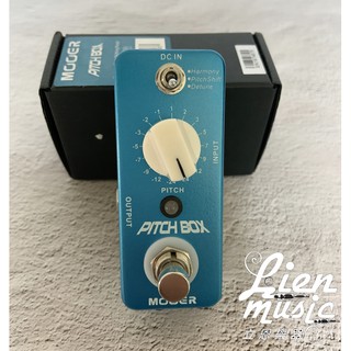 『立恩樂器 效果器專賣』 Mooer Pitch Box 複音 合聲 移調 電吉他 貝斯 木吉他 效果器 MREG-PB