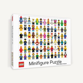 歐美進口拼圖chroniclebooks（美國）/1000片/LEGO Minifigure Puzzle