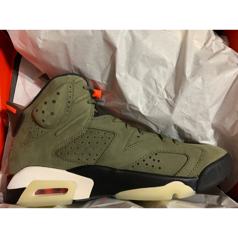 全新 Air Jordan 6 TS Travis Scott Cactus Jack US7,US9