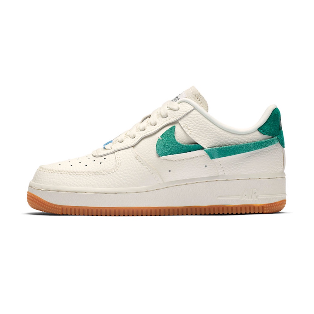 Nike W Air Force 1 Vandalized 女 白 斷鉤 解構 鴛鴦 休閒鞋 BV0740-100