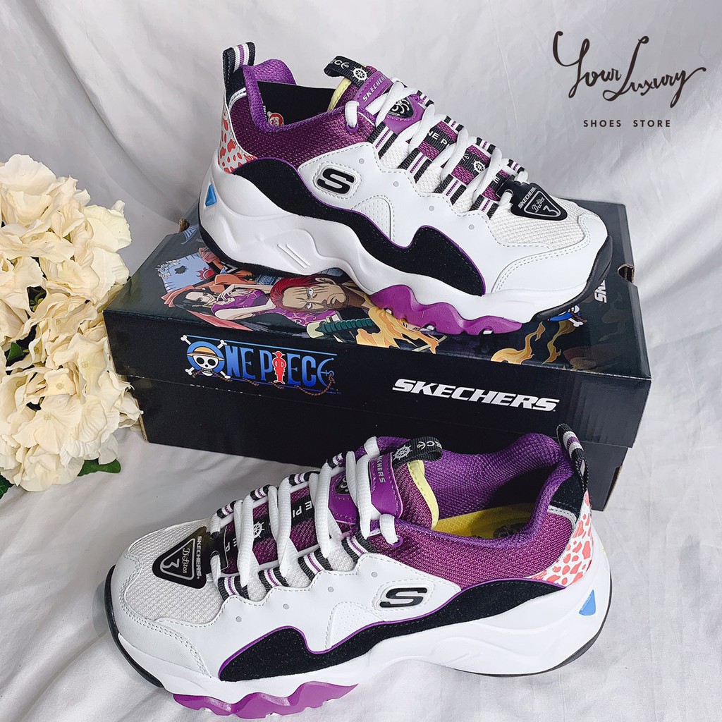 one piece x skechers