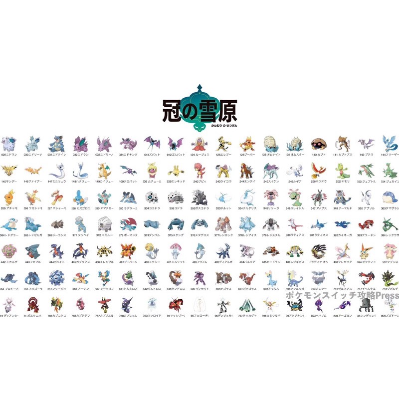 寶可夢劍盾dlc冠之雪原鎧之孤島 40元 隻 999道具 Home全圖鑑 最低價神獸 亂數 蝦皮購物