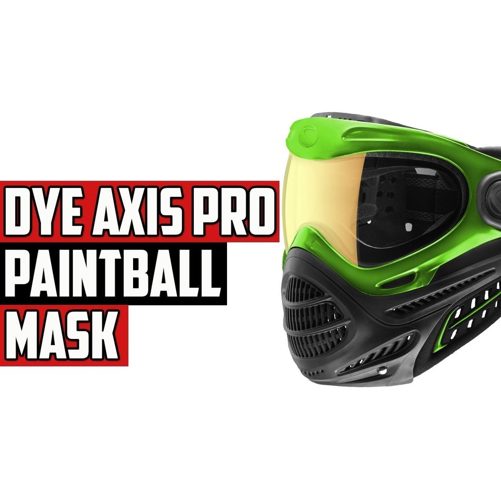 Dye Axis Pro Goggle 面罩 (漆彈、生存通用)
