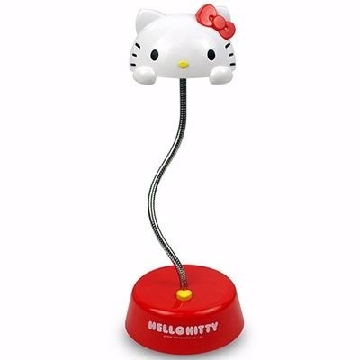 ☆YoYo 3C ☆Hello Kitty LED 可彎曲USB/電池兩用造型檯燈 小夜燈 LED小檯燈