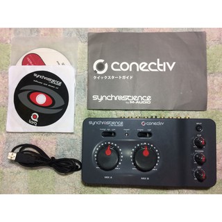 M-Audio Synchroscience Conectiv 4進4出DJ用USB音效卡 DVS TRAKTOR VDJ