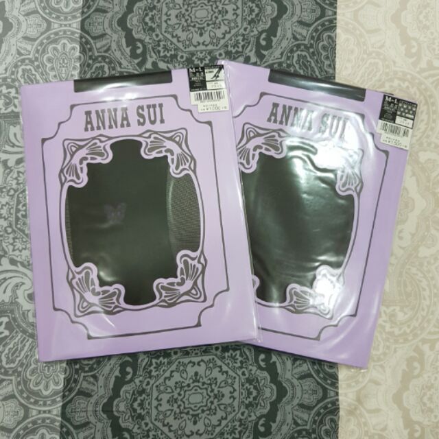 ANNA SUI 經典黑色褲襪