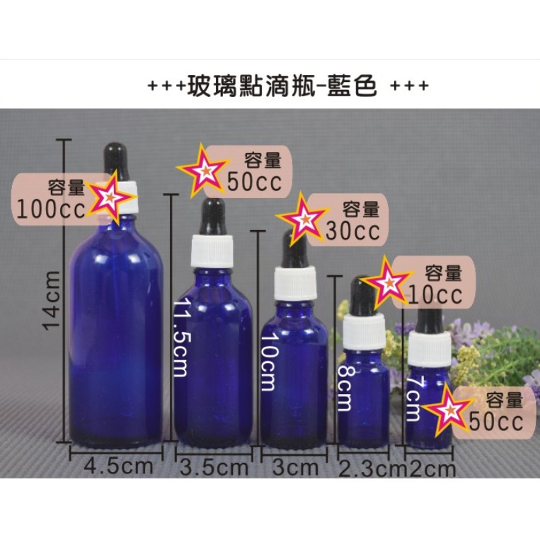 [30037]玻璃點滴瓶(藍色/茶色)10mL~100mL[30037]收納瓶罐分裝