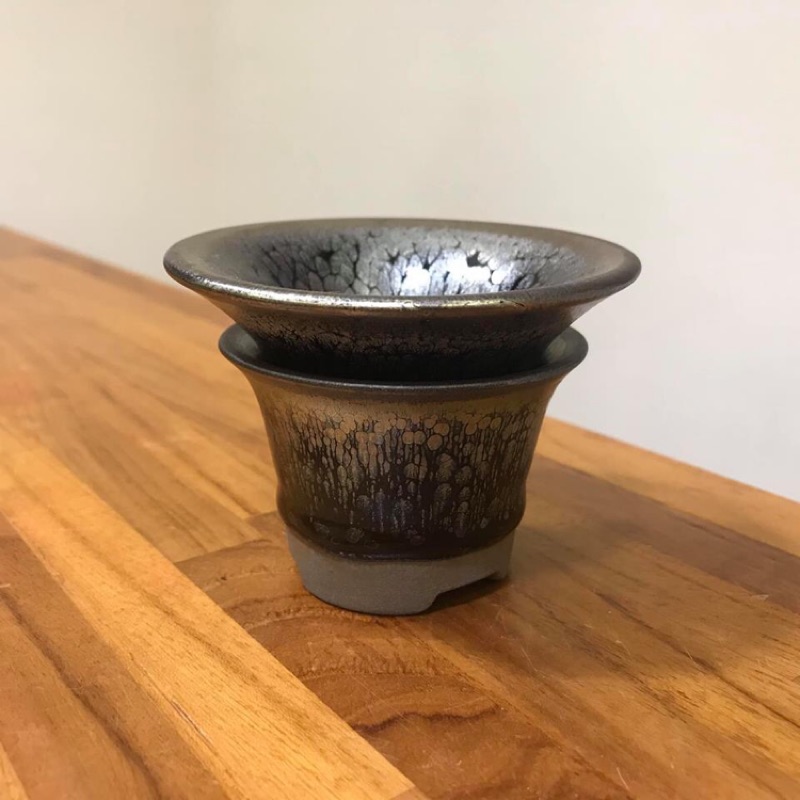 [Chengyuan***]建窯♦️自然流釉 天目鷓鴣釉濾網 泡茶濾網 茶具 茶壺