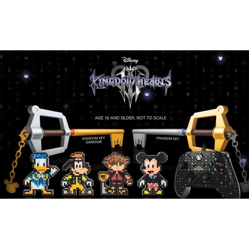 王國之心1:1 鑰刀 🇺🇸迪士尼授權kingdom hearts keyblade 索拉鑰刀&amp;米奇鑰刀cosplay