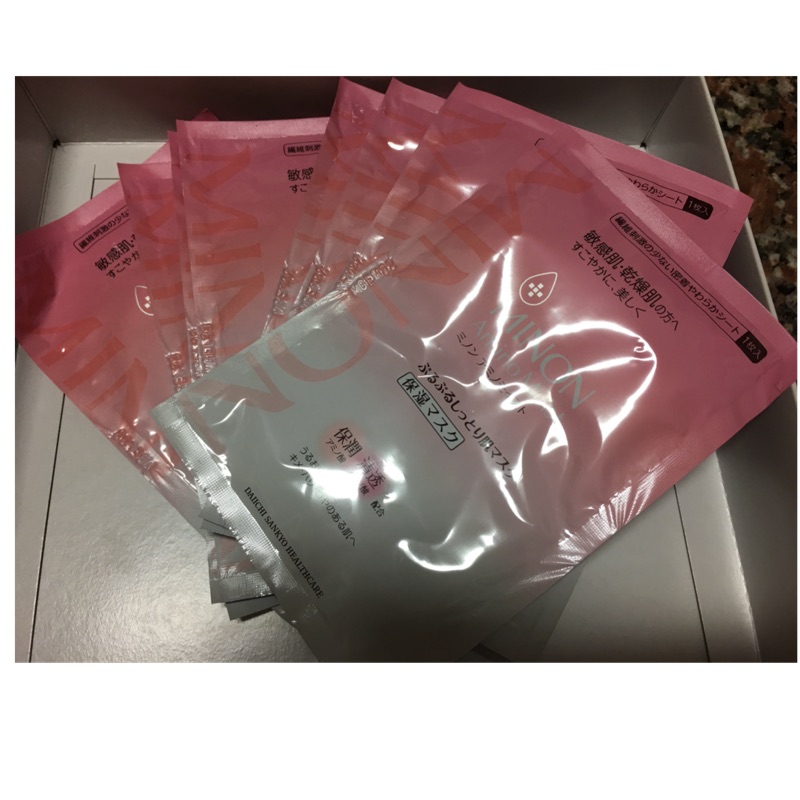 第一三共 minon 保濕面膜 日本必買面膜 mask 現貨全新 單片