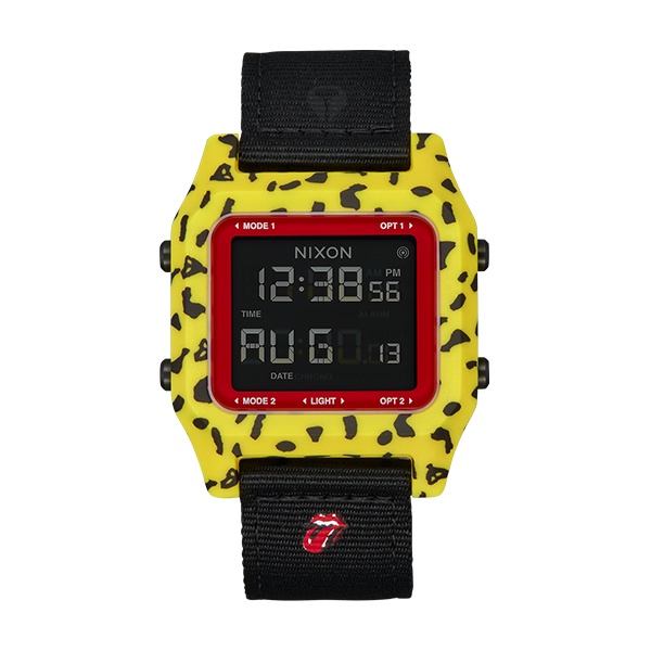 NIXON 滾石樂團 聯名款 電子錶 具小遊戲功能 STAPLE 男錶 女錶 手錶 中性錶 穿搭 生日禮物 A1358