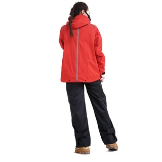 BrightDay 背MAX外套兩件式雨衣 2022新版 (搭配三片式尼龍褲) 紅色 雨衣 兩件式雨衣《淘帽屋》