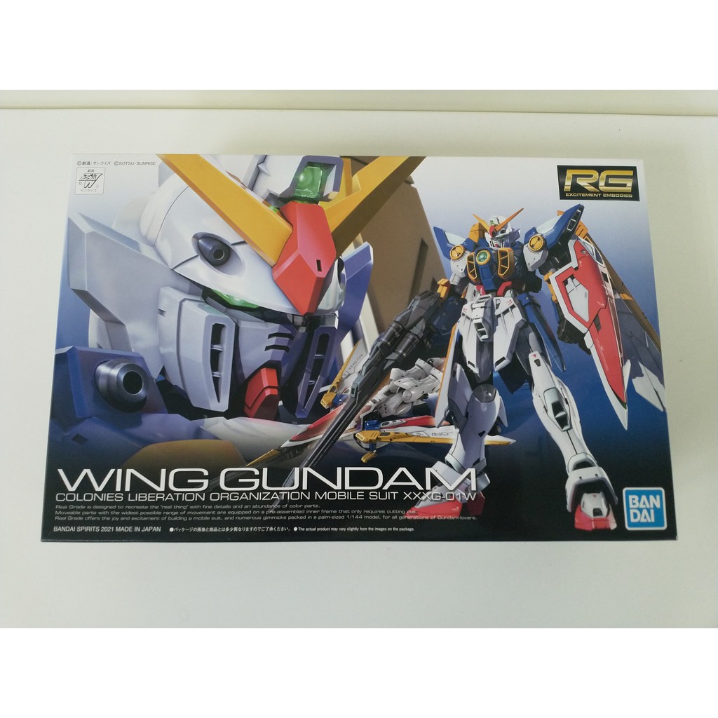 萬代 RG XXXG-01W WING GUNDAM 飛翼鋼彈 TV版 W鋼彈