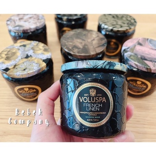 現貨在臺🇺🇸 Voluspa 玻璃罐 4.5oz 127g 果醬罐系列 黑屋 系列 美國頂級香氛蠟燭 玻璃帶蓋