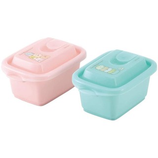 💥現貨在臺💥日本製 正版 角落生物 SKATER 2入 塑膠 便當盒 保鮮盒 240ml 餐盒 點心盒 可微波