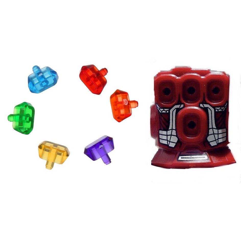 LEGO 樂高 MARVEL 漫威 復仇者聯盟 浩克空投 76144  拆賣 單售 無限手套+ 6 顆 無限寶石