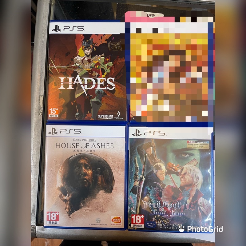 PS5 二手遊戲 黑帝斯Hades 黑相集 灰冥界 惡魔獵人5