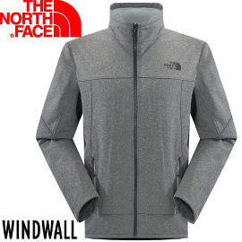 【The North Face 男 抗風刷毛外套 淺灰白灰】CUQ0/刷毛外套/悠遊山水