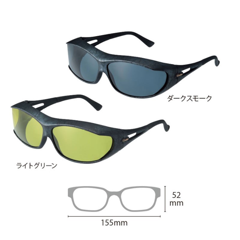 (中壢鴻海釣具)《gamakatsu》GM-1770 包覆式近視眼鏡用偏光鏡 太陽眼鏡 釣魚 登山 開車 2019