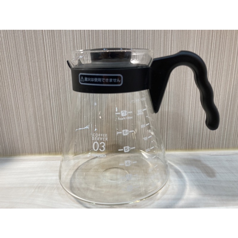 日本HARIO V60好握黑色咖啡壺VCS-03B 1000ml