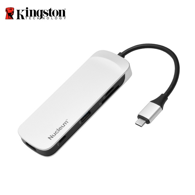 Kingston 金士頓 Nucleum Type-C 轉接器 Hub 讀卡機 集線器 USB-C 台灣公司貨 二年保固