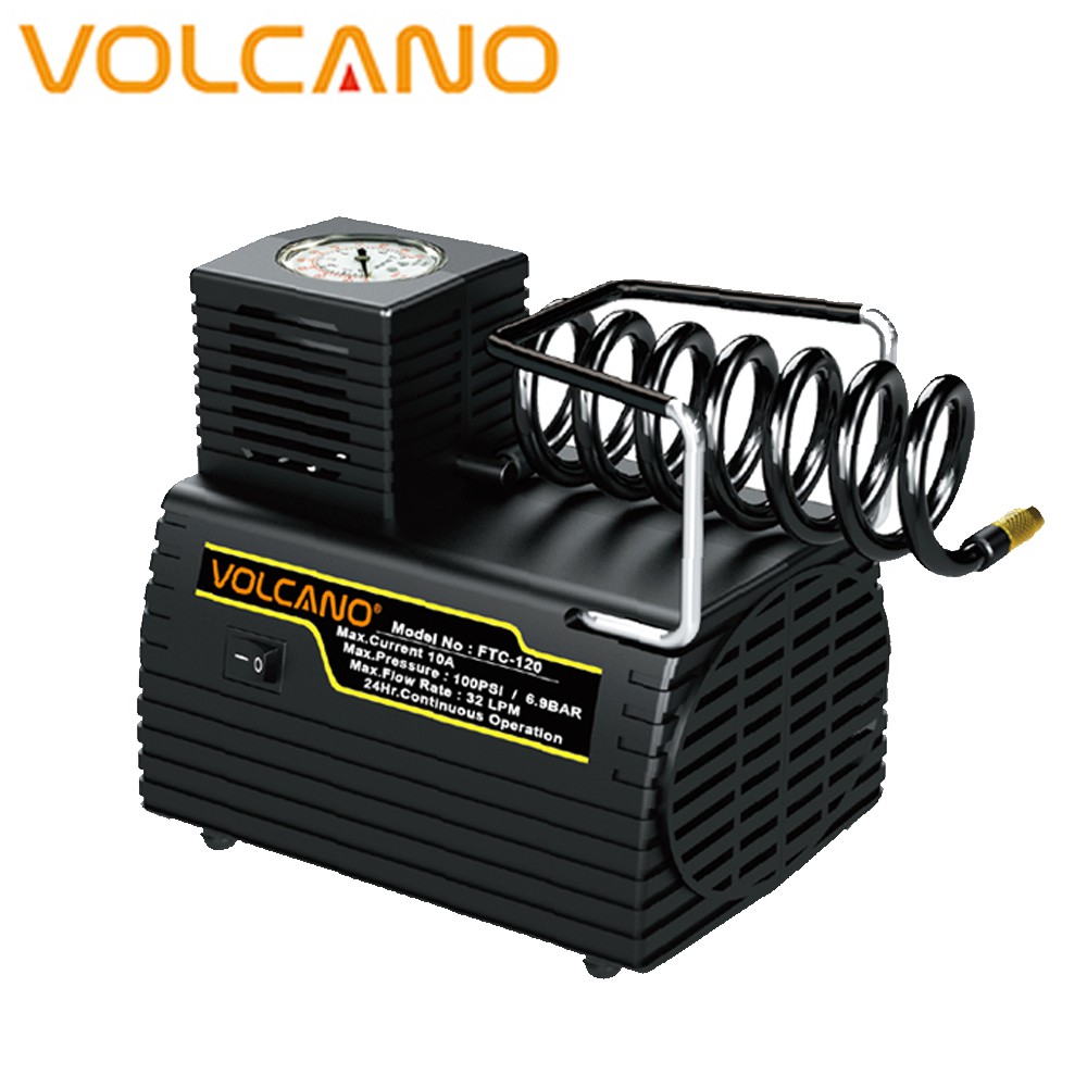 Volcano 超級坦克汽冷電動打氣機 Ftc 120 蝦皮購物