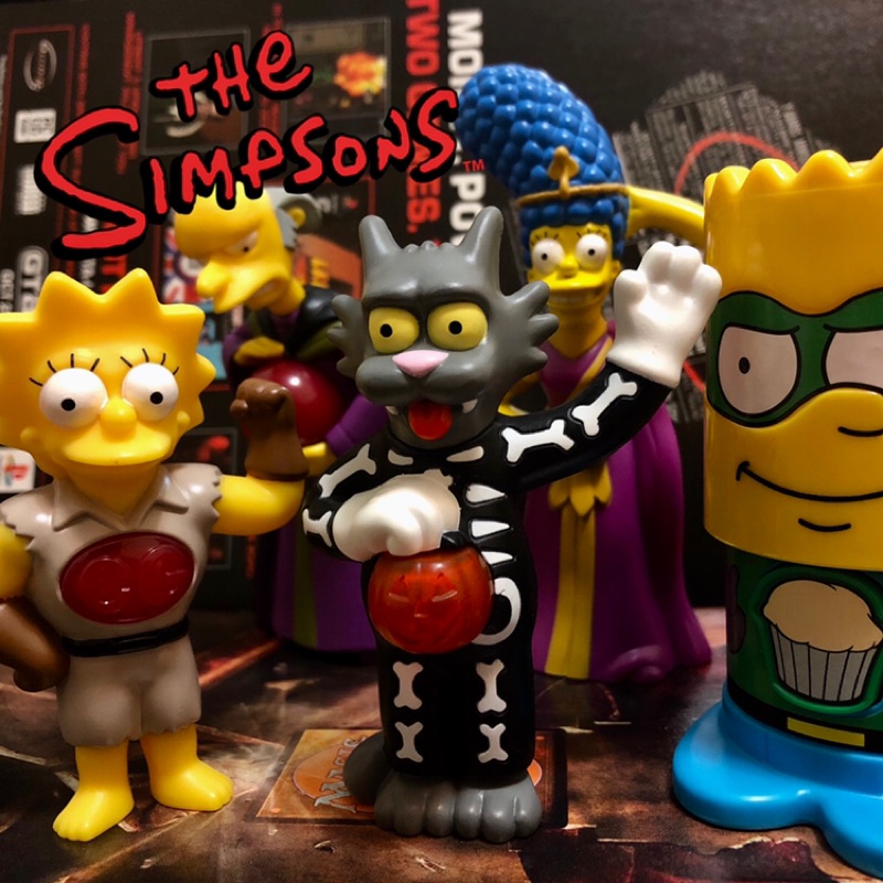 美國漢堡王the Simpsons 辛普森家庭萬聖節系列老玩具美式復古收藏美枝霸子花枝 蝦皮購物