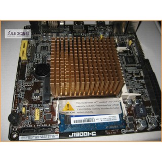 JULE 3C會社-華碩ASUS J1900I-C 含CPU 整合型 Mini-ITX + DDR3L 4G 記憶體