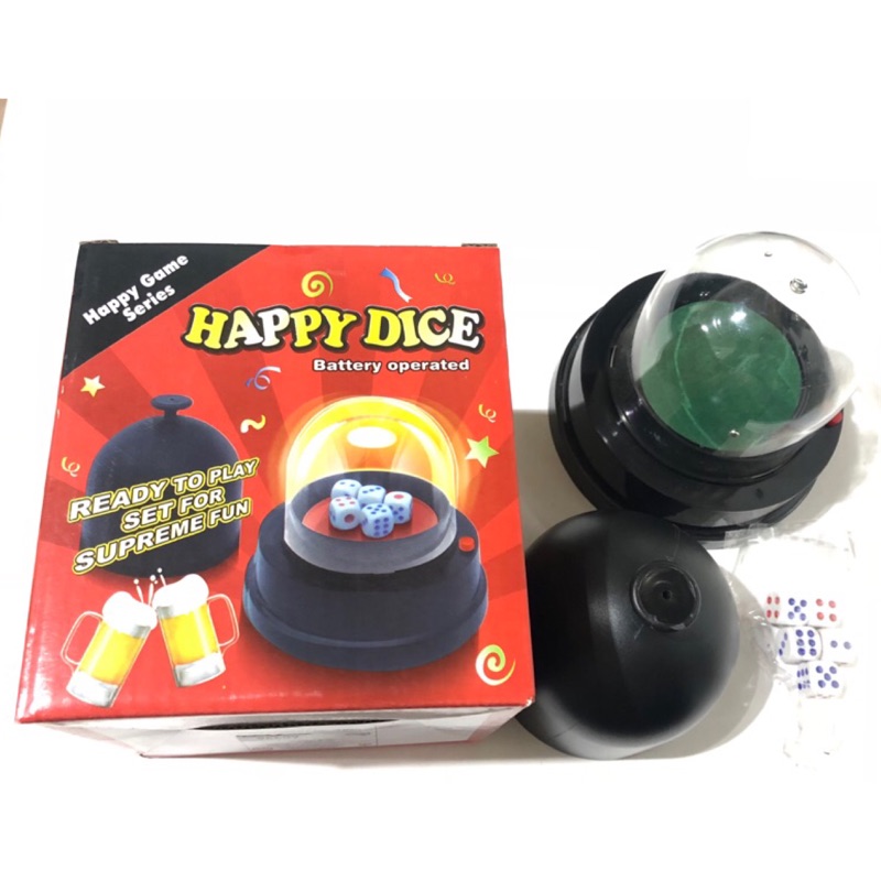 【Max魔力生活家】電動吹牛骰子機 電動骰子機 HAPPY DICE (特價中~可超取)過年必備