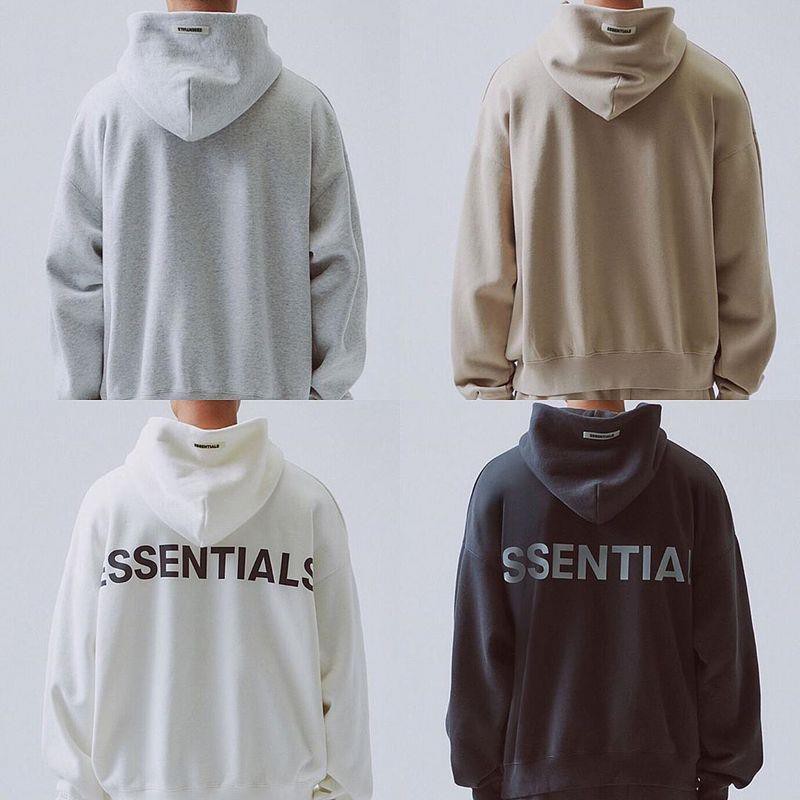 fear of god essentials 3m logo pullover