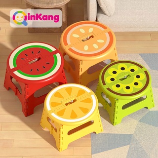 🌟新品【臺灣現特價】折疊小凳子 兒童小凳子 板凳 小板凳#沁康塑膠加厚折疊凳子卡通創意便攜式矮凳戶外家用小板凳坐椅兒童