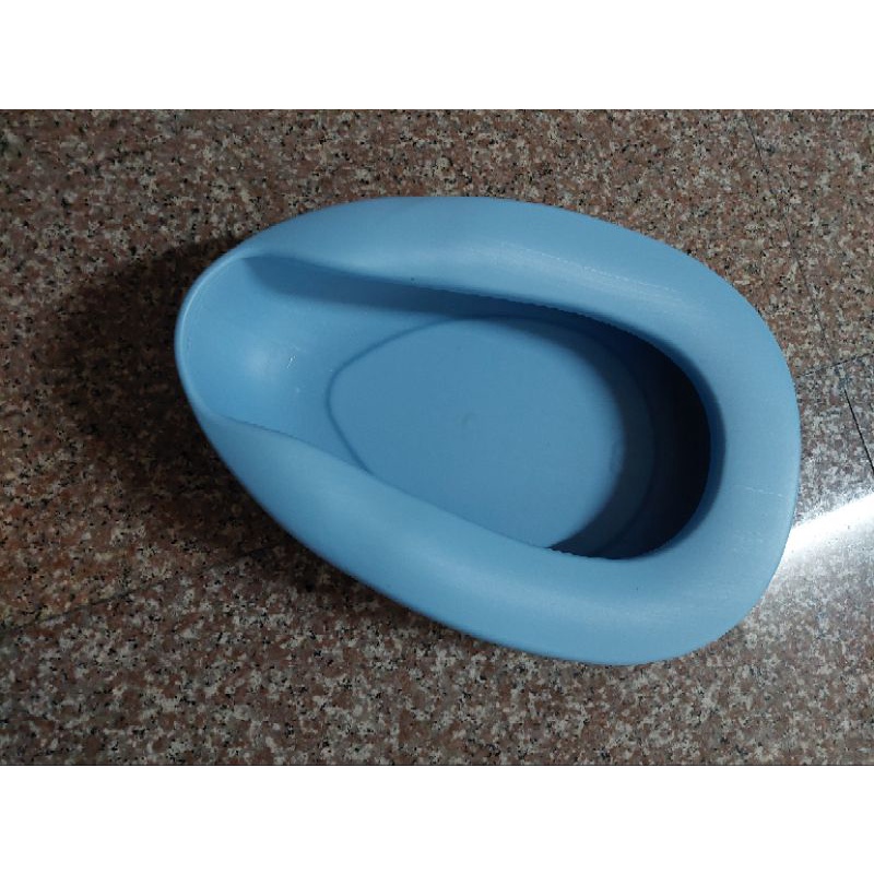 藍色塑膠便盆馬桶PVC便盆/床上便盆