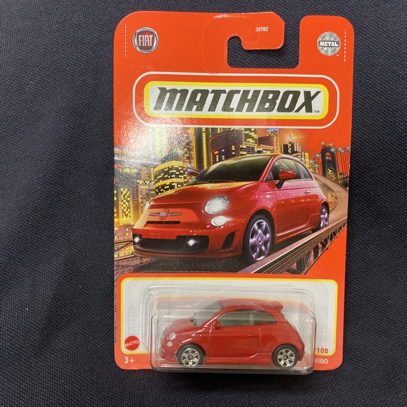 matchbox fiat 500 turbo 火柴盒 飛雅特