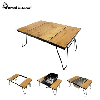 Forest Outdoor【一單位鐵網架含桌板 IGT鐵網桌】獨家可堆疊 置物架 折疊桌 料理架 鐵網架