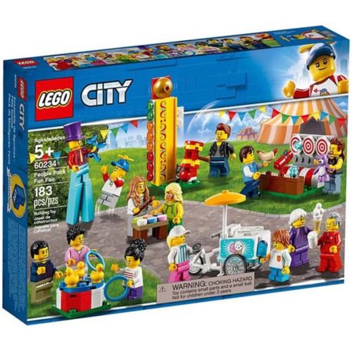 LEGO樂高 LT60234 人偶套裝 - 園遊會_City 城市系列
