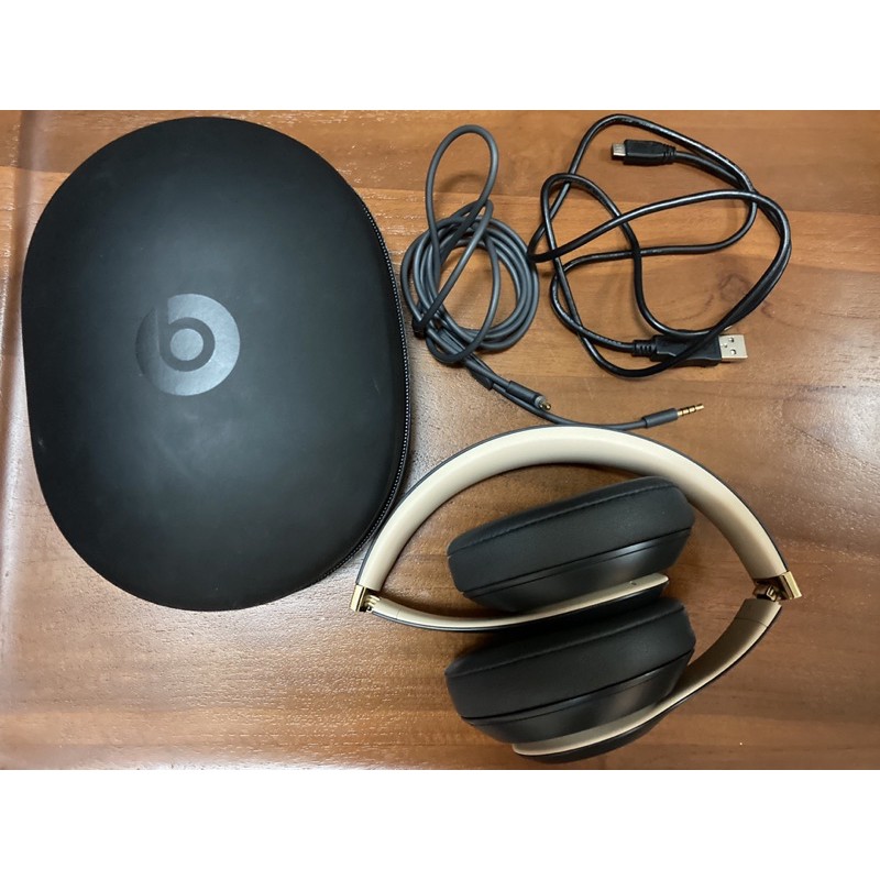 Beats Studio3 Wireless 耳罩式降噪藍芽耳機 魅影灰（二手）