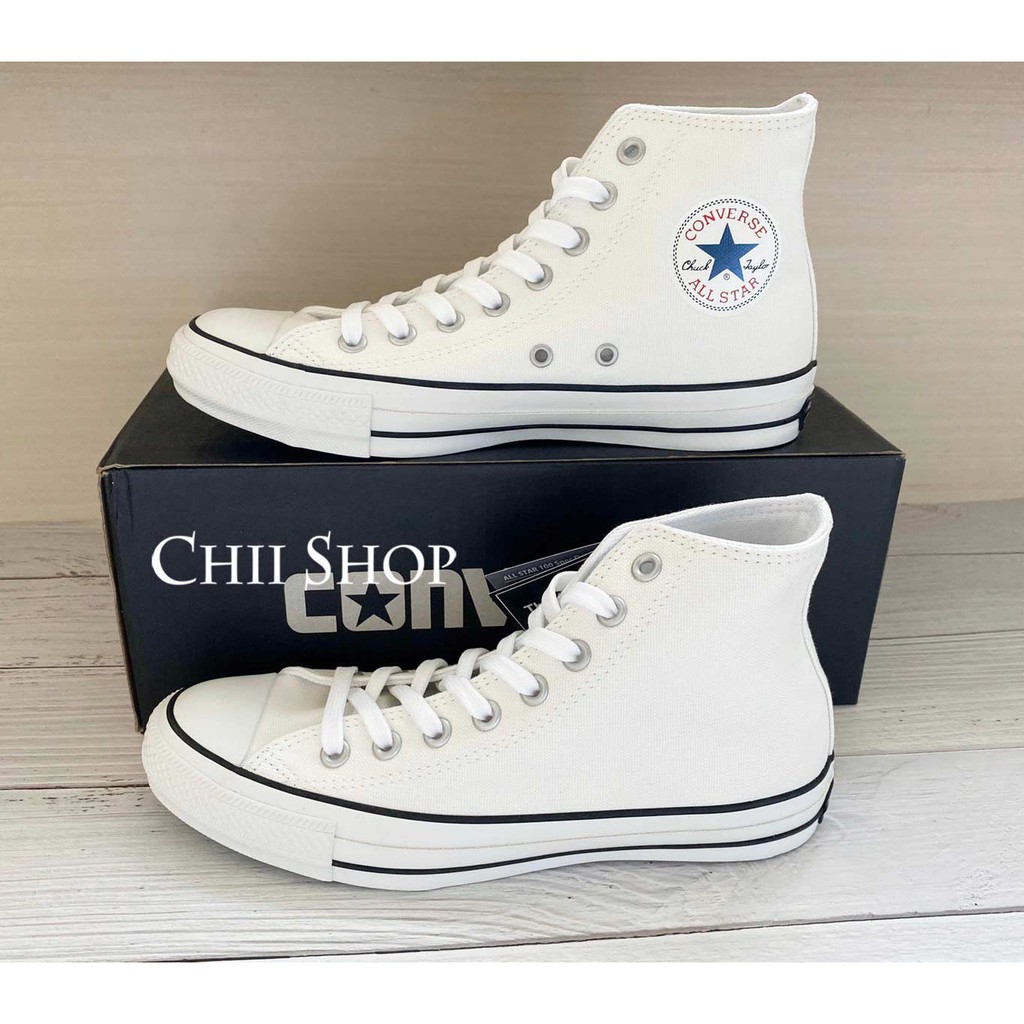 【CHII】零碼 日本 Converse ALL STAR 100 COLORS HI 100周年 白色