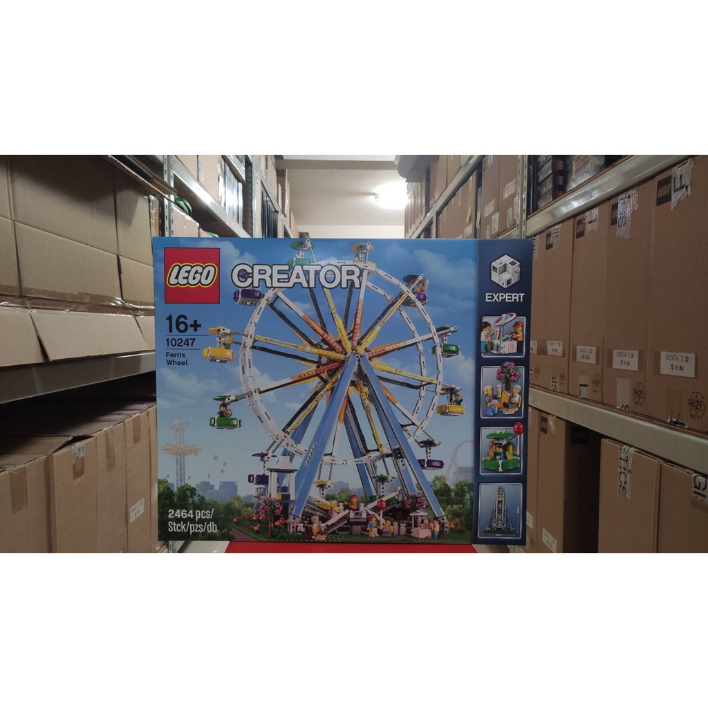 全新未拆  絕版 樂高 LEGO   10247 Creator Ferris Wheel 摩天輪  現貨可面交