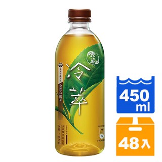 原萃冷萃金萱烏龍茶450ml(24入)x2箱【康鄰超市】