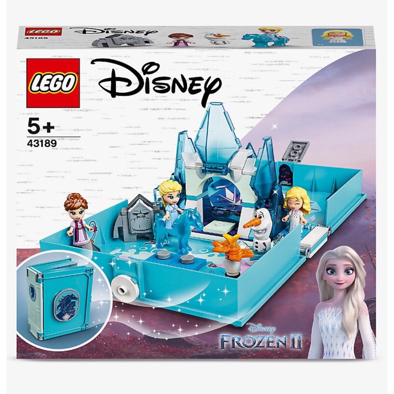LEGO 樂高迪士尼冰雪奇緣 艾莎水精諾克故事書 Elsa城堡玩具禮盒組（新年禮物）#43189